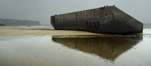 DockArromanches_Pano_CorbesPlatja